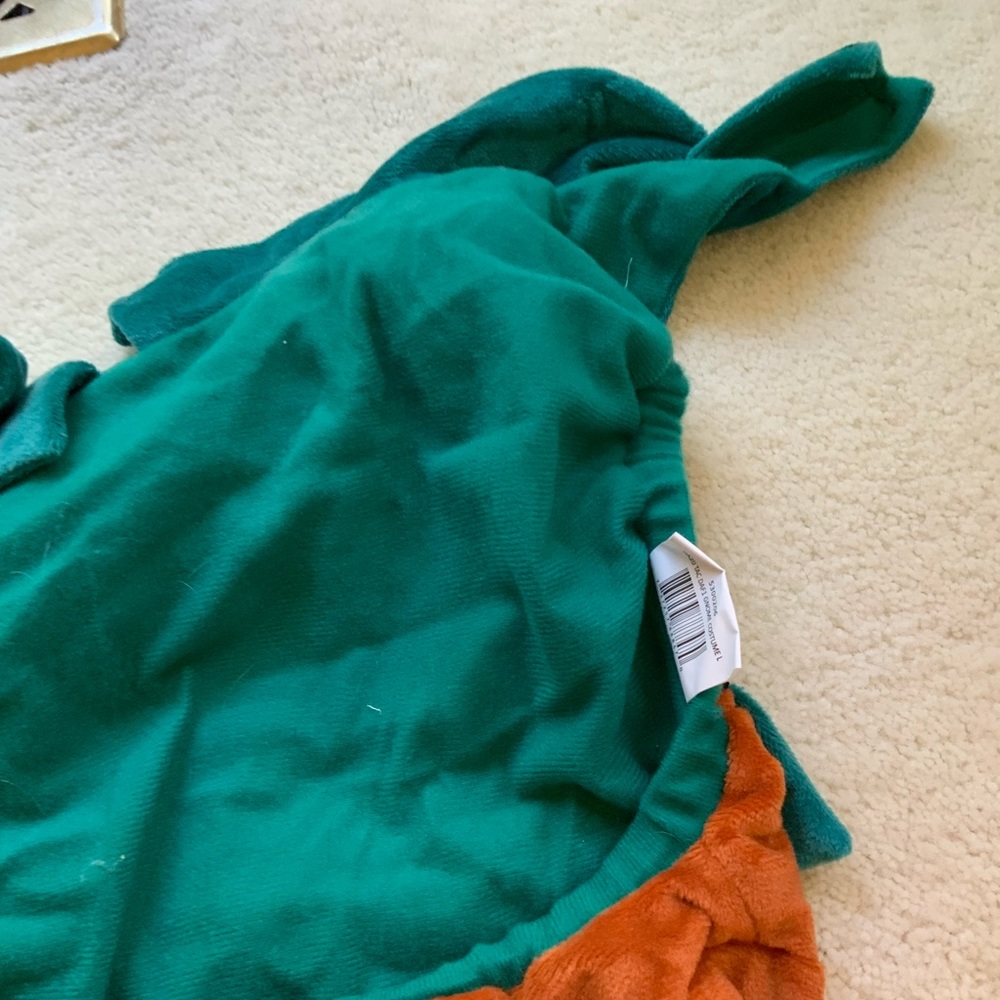 ADORABLE CHRISTMAS ELF DOG HALLOWEEN COSTUME OUTFIT WITH CAP AND BEARD - Picture 15 of 16
